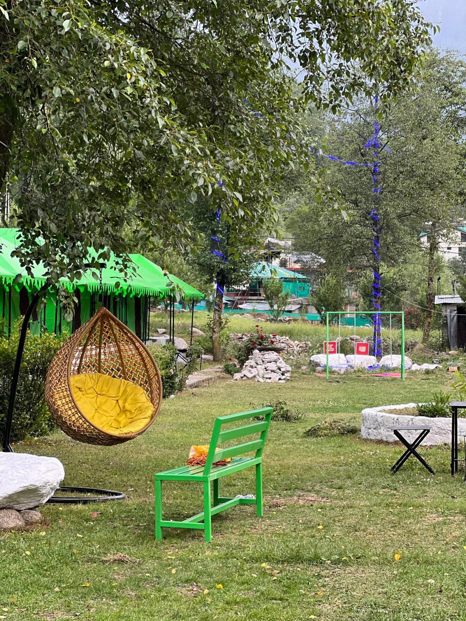Himalayan Riverside Swiss Cottage Tents, Manali מראה חיצוני תמונה