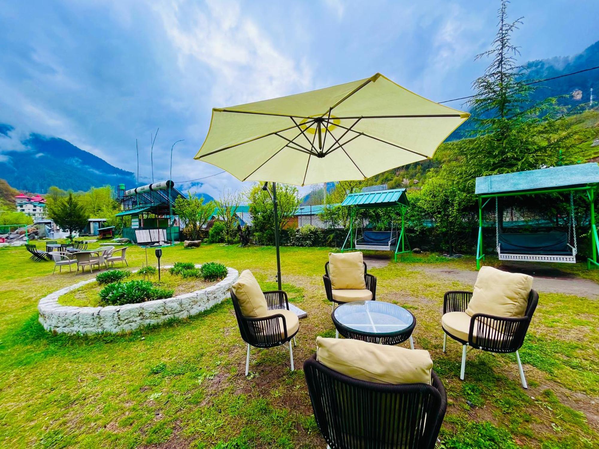 Himalayan Riverside Swiss Cottage Tents, Manali מראה חיצוני תמונה