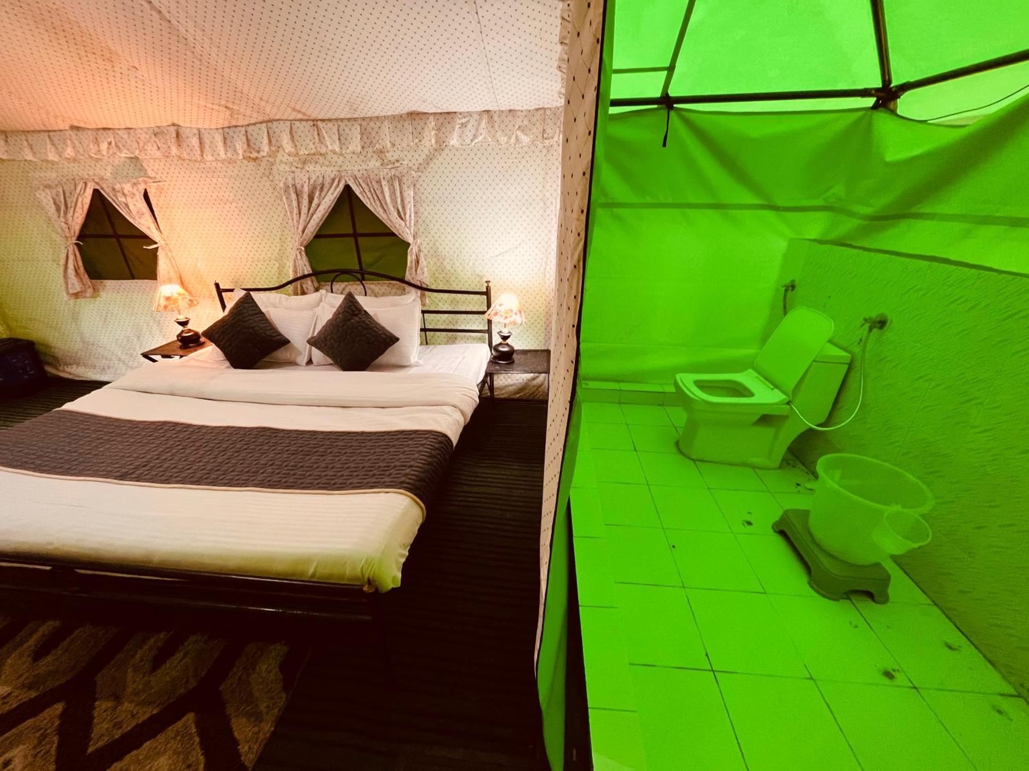 Himalayan Riverside Swiss Cottage Tents, Manali מראה חיצוני תמונה