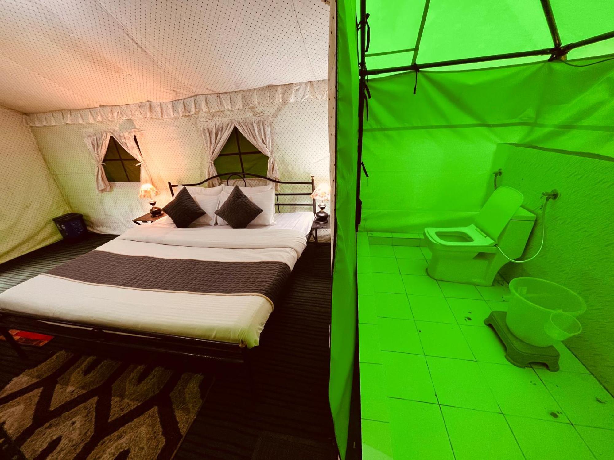 Himalayan Riverside Swiss Cottage Tents, Manali מראה חיצוני תמונה
